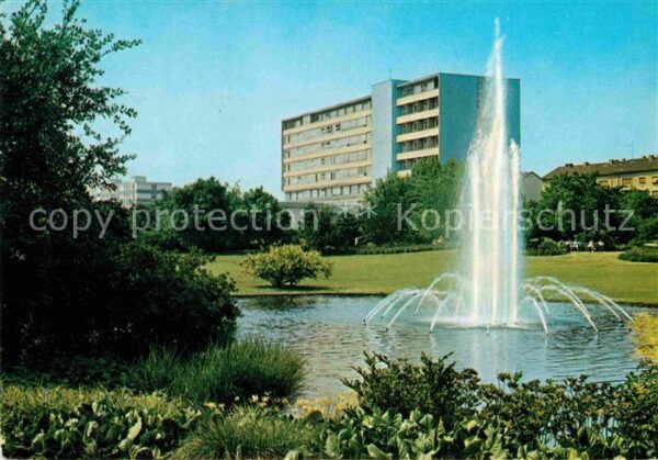 Bad Nauheim Südpark und Spreesanatorium