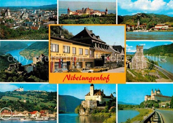 Marbach Donau Niebelungenhof Donaupartien