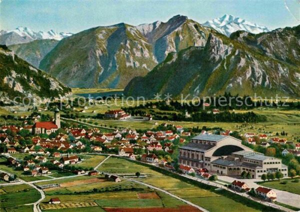 Oberammergau Fliegeraufnahme Kofel Noth