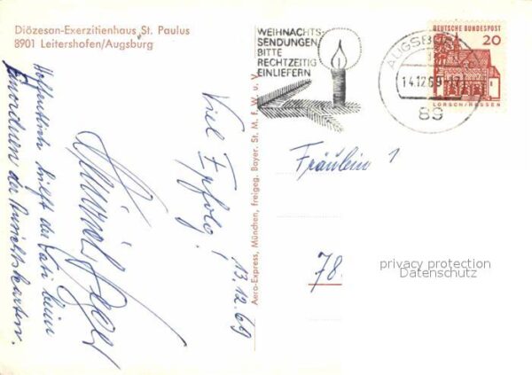 Leitershofen Fliegeraufnahme Diözesan-Exerzitienhaus – Bild 2