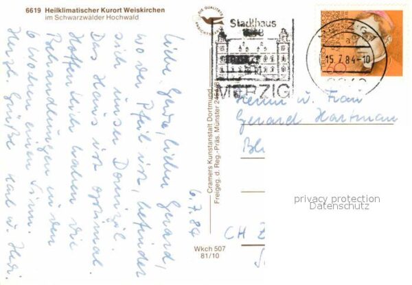 Weiskirchen Schwarzwald Fliegeraufnahme mit See – Bild 2