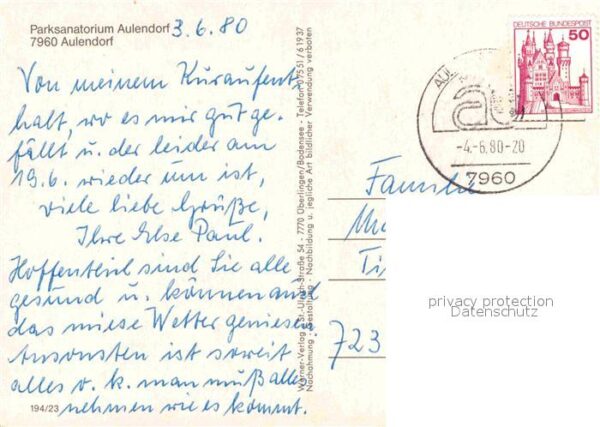 Aulendorf Parksanatorium – Bild 2