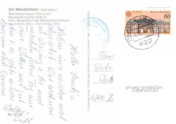 Wendelsteinhaus Wendelsteingipfel mit Seilbahn – Bild 2
