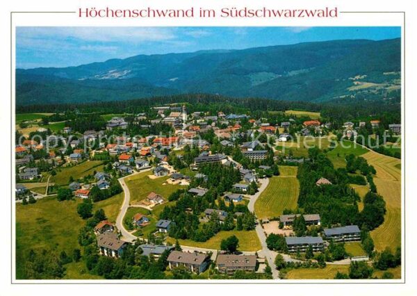 Hoechenschwand Fliegeraufnahme