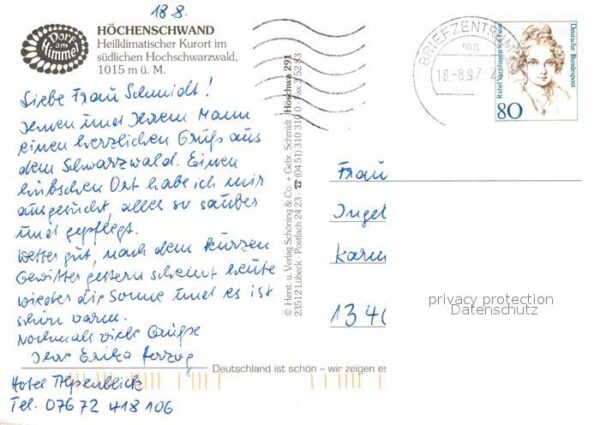 Hoechenschwand Fliegeraufnahme – Bild 2