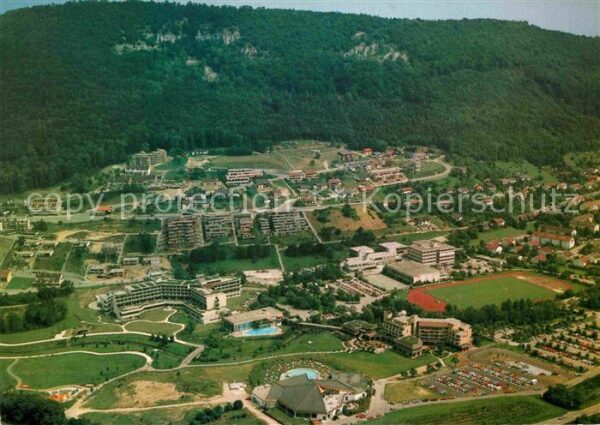 Bad Urach Fliegeraufnahme Kurgebiet