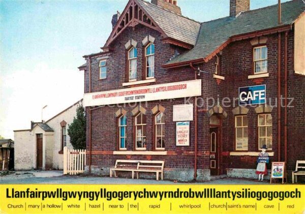 Wales Cyfarchion on Gymru Railway Station