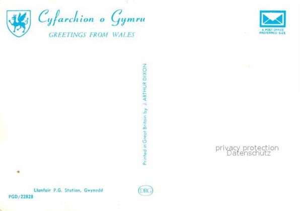 Wales Cyfarchion on Gymru Railway Station – Bild 2