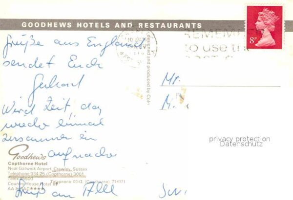Crawley Crawley Goodhews Hotel Copthorne – Bild 2