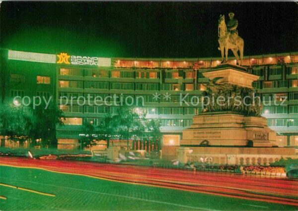 Sofia Sophia Denkmal der Befreier und Grand Hotel So