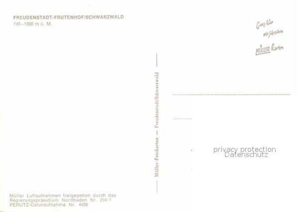 Freudenstadt Fliegeraufnahme Frutenhof – Bild 2