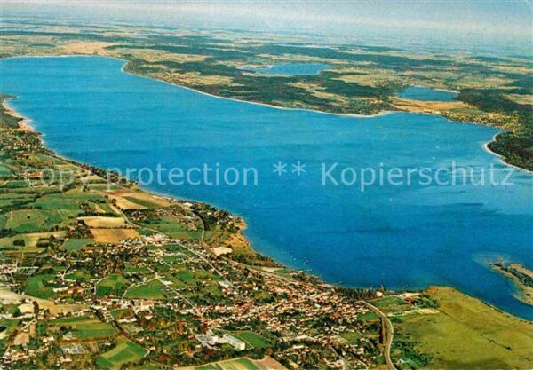 Ammersee Fliegeraufnahme mit Diessen und Herrsch