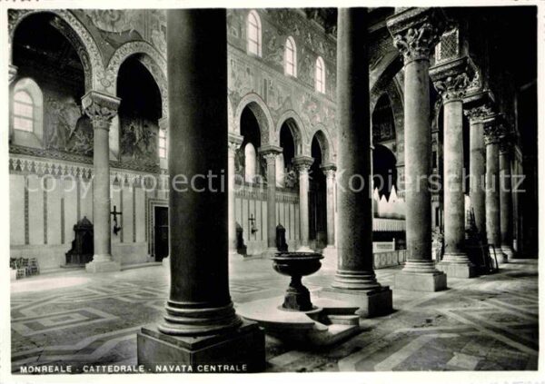 Monreale Cattedrale Navata Centrale