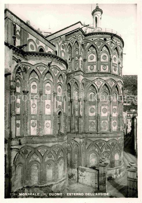 Monreale Duomo Esterno Dell Abside