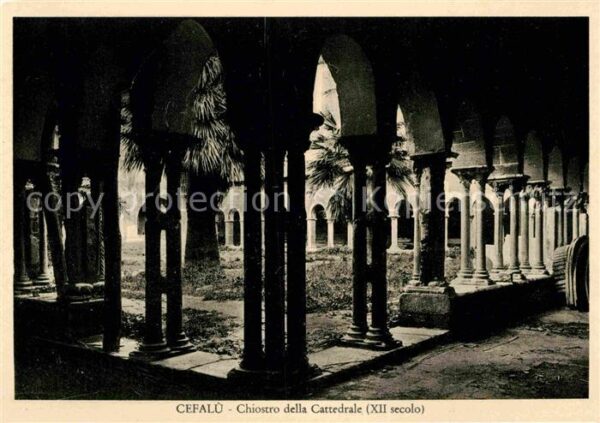 Cefalu Chiostro della Cattedrale