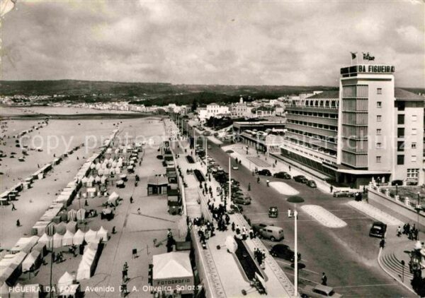 Figueira da Foz Avenida di A. Oliveira Salazar
