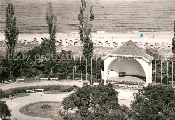 Heringsdorf Ostseebad Usedom Kurpark Strand Konzertbühne