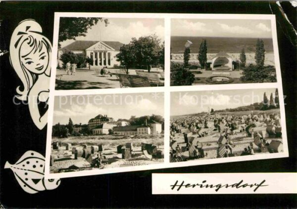 Heringsdorf Ostseebad Usedom Strand Kurhaus Konzertbühne