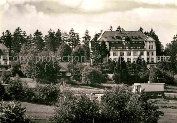 Friedrichsbrunn Harz Sanatorium Ernst Thälmann