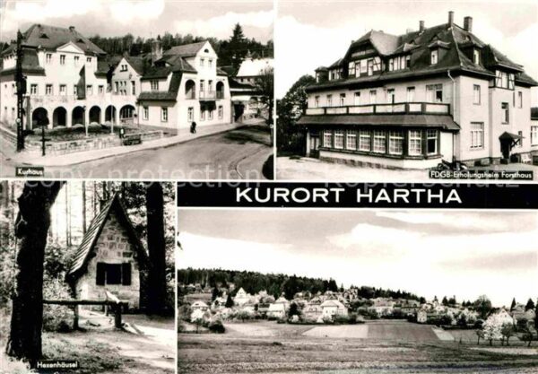 Hartha Doebeln Kurhaus Erholungsheim Forsthaus Hexenhä