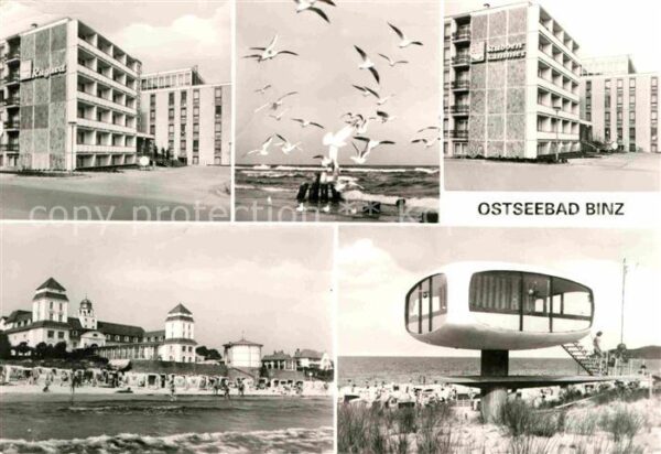 Binz Ruegen Strand FGDB Heim Stubbenkammer