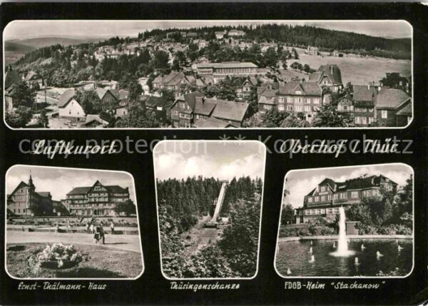 Oberhof Thueringen Ernst-Thälmann-Haus Thüringenschanze FD