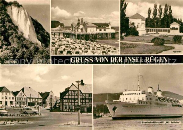 Sellin Ruegen Seebrücke Göhren Königstuhl Bergen MS S