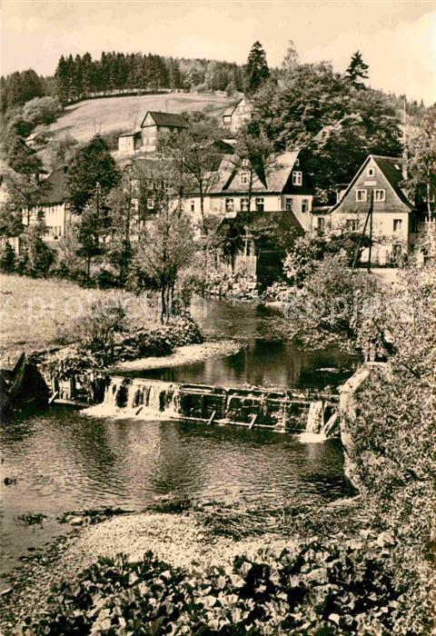 Meuselbach-Schwarzmuehle Partie am Bach