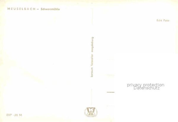 Meuselbach-Schwarzmuehle Partie am Bach – Bild 2
