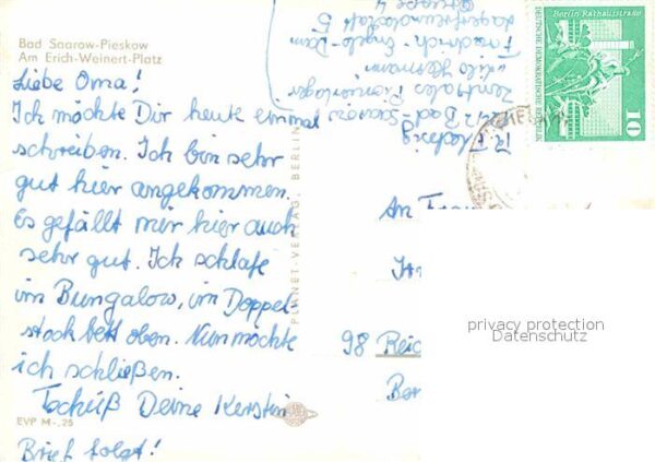 Bad Saarow-Pieskow Erich Weinert Platz – Bild 2