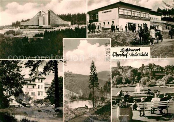 Oberhof Thueringen Kuranlage Schanzenbaude Interhotel_Pano