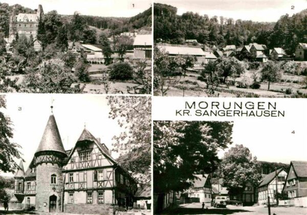 Morungen Dorfplatz Ortspartien