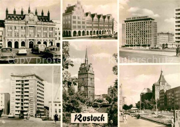 Rostock Rathaus Haus der Schiffahrt Kröpeliner-