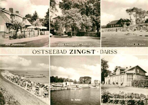 Zingst Ostseebad Darss Fischerklause FDGB Erholungsheim