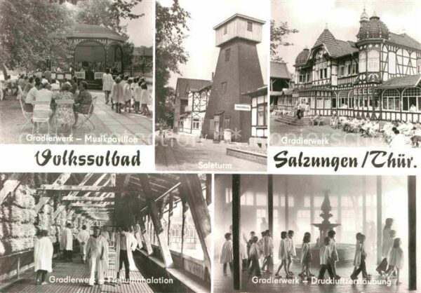 Bad Salzungen Gradierwerk Soleturm