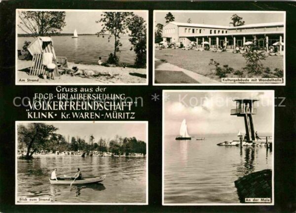 Klink Waren Urlaubersiedlung Völkerfreundschaft Mol