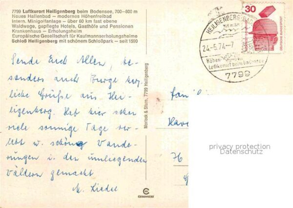 Heiligenberg Baden Schloß Heiligenberg – Bild 2