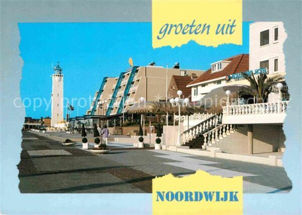 Noordwijk aan Zee  Bloemenbadplaats Wilhelminaboulevard