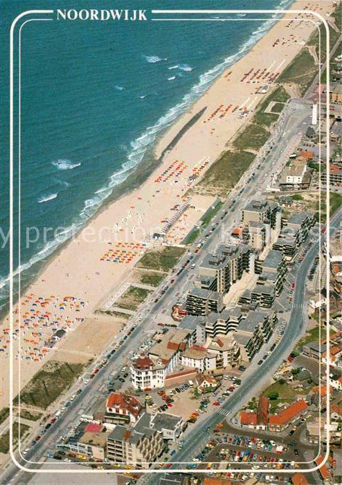 Noordwijk aan Zee  Fliegeraufnahme mit Strand