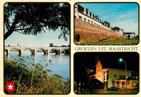 Maastricht Brücke Ortspartien