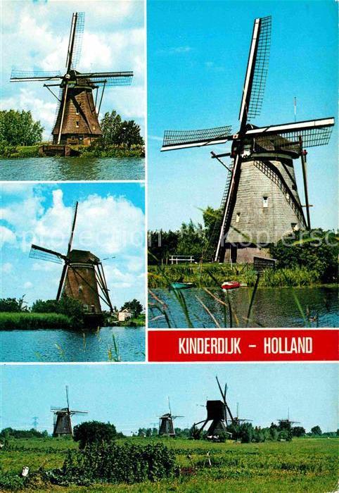 Kinderdijk Holländische Mühlen