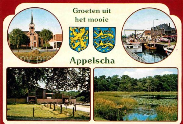 Appelscha Hafen Kirche See