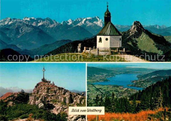 Rottach-Egern Blick vom Wallberg