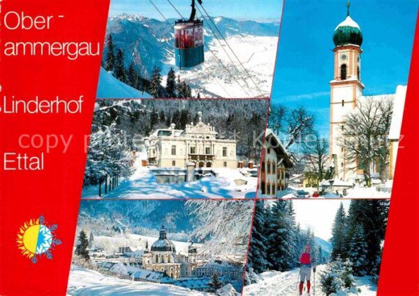 Oberammergau Königsschloß-Lindenhof Ettal Labergbahn