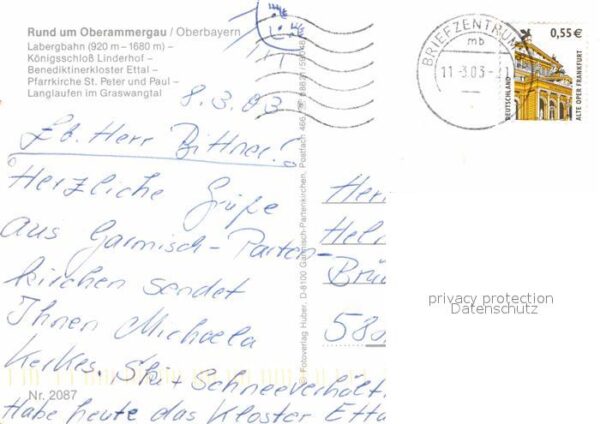 Oberammergau Königsschloß-Lindenhof Ettal Labergbahn – Bild 2