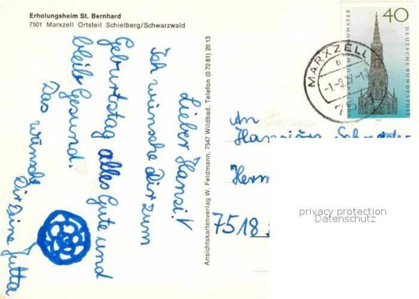 Marxzell Erholungsheim St. Bernhard – Bild 2
