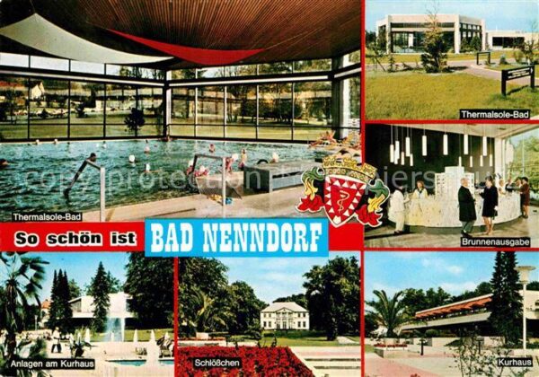 Bad Nenndorf Thermalbad Brunnenausgabe Kurhaus Schll