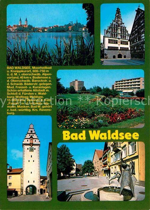 Bad Waldsee Seepartie Rathaus Wurzacher-Tor Marktpl