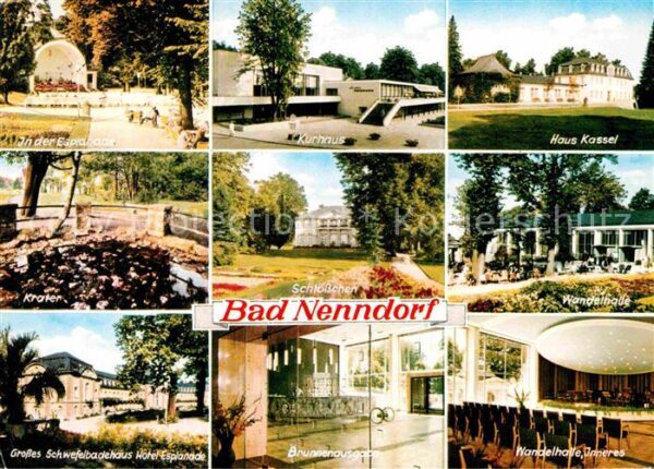 Bad Nenndorf Esplanade Kurhaus Haus-Kassel Wandelhal