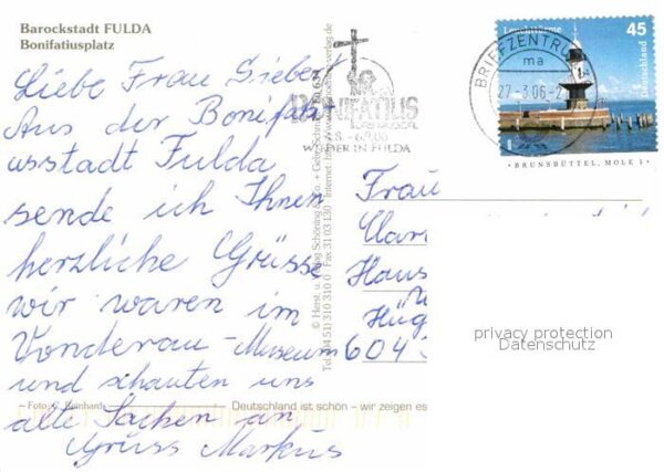 Fulda Bonifatiusplat Bischofsstadt – Bild 2